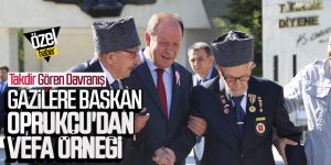 Gazilere Başkan Oprukçu'dan vefa örneği