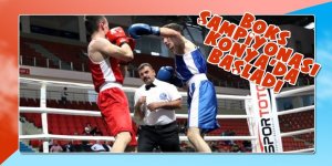 Gruplar Türkiye Boks Şampiyonası Konya'da başladı