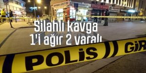 Silahlı kavga: 1'i ağır 2 yaralı