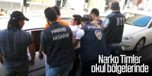 Narko Timler okul bölgelerinde sıkı denetimde