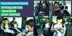 Büyükşehir’den Tramvayda Kitap Sürprizi