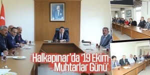 Halkapınar’da ‘19 Ekim Muhtarlar Günü’ düzenlenen törenle kutlandı.