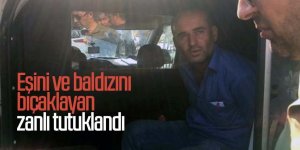 Eşini ve baldızını bıçaklayan zanlı tutuklandı