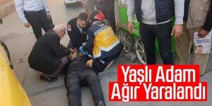 VAKIFBANK ÖNÜNDE TRAFİK KAZASI