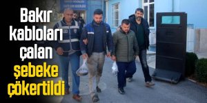 6 trafodan bakır kabloları çalan şebeke çökertildi