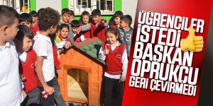 Öğrenciler İstedi Başkan Oprukçu Geri Çevirmedi