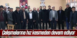 Dursun çalışmalarına hız kesmeden devam ediyor.