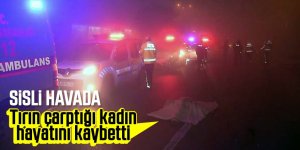 Tırın çarptığı kadın hayatını kaybetti