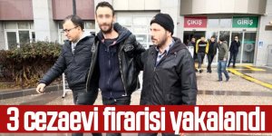 3 cezaevi firarisi polisin operasyonuyla yakalandı