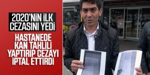 Hastanede kan tahlili yaptırıp, alkollü olmadığını kanıtladı