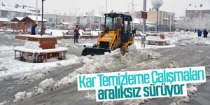 Kar Temizleme Çalışmaları aralıksız sürüyor