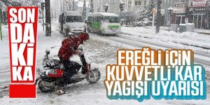 Meteoroloji'den Kar Uyarısı!