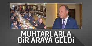 BAŞKAN OPRUKÇU MUHTARLARLA BİR ARAYA GELDİ