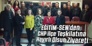 EĞİTİM-SEN Ereğli İlçe temsilciliği, CHP Ereğli İlçe Başkanlığı’na hayırlı olsun ziyareti gerçekleştirdi.