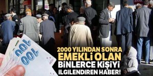 2000 yılı sonrası için emeklilik intibakı nihayet TBMM'de