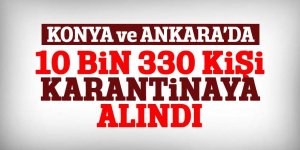 Konya ve Ankara'da 5 yurtta umreden dönenler için karantina süreci başladı