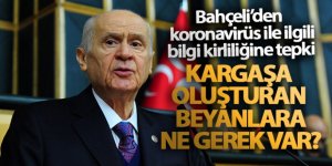 MHP Genel Başkanı Bahçeli'den KOVİD-19 ile ilgili bilgi kirliliğine tepki