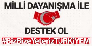 Milli Dayanışma Kampanyası hesap numaraları #BizBizeYeterizTürkiyem