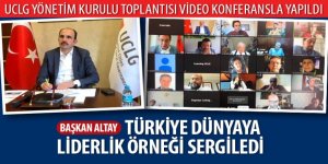 Başkan Altay: Türkiye Dünyaya Liderlik Örneği Sergiledi