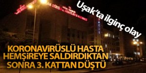 Koronavirüslü hasta hemşireye saldırdıktan sonra 3. kattan düşerek öldü