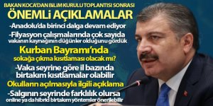 Bakan Koca'dan önemli açıklamalar