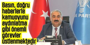 Milletvekili Halil Etyemez: Basın, Bir Milletin Müşterek Sesidir