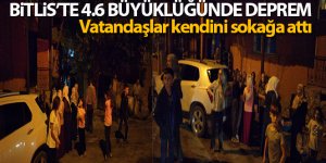 Bitlis'in Hizan ilçesinde 4.6 büyüklüğünde deprem meydana geldi.