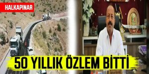 Halkapınar'da; 50 yıllık özlem bitti!