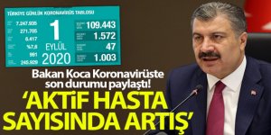 Son 24 saatte korona virüsten 47 kişi hayatını kaybetti