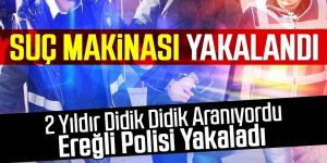 Suç makinesi polis'den kaçamadı