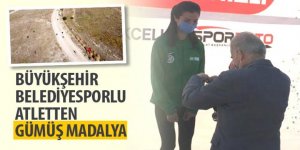 Büyükşehir Belediyesporlu Atletten Gümüş Madalya