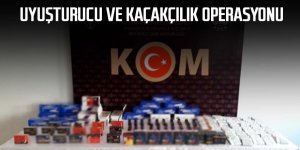 Uyuşturucu ve kaçakçılık operasyonu