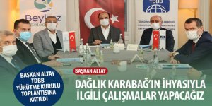 Başkan Altay TDBB Yürütme Kurulu Toplantısına Katıldı