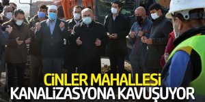 CİNLER MAHALLESİ KANALİZASYONA KAVUŞUYOR