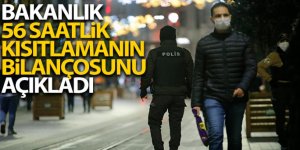 Sokağa çıkma kısıtlamasının bilançosu