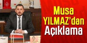 MHP Ereğli İlçe Başkanı Musa Yılmaz'dan Açıklama