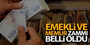 Emekli ve memur zammı belli oldu