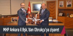 Milliyetçi Hareket Partisi Ankara İl Başkanı’ndan Başkan Oprukçu’ya ziyaret