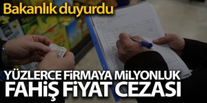 Haksız Fiyat Değerlendirme Kurulu 120 firmaya 3 milyon 595 bin lira idari para cezası verdi