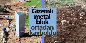 Göbeklitepe yakınlarındaki gizemli metal blok ortadan kayboldu