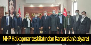MHP Halkapınar teşkilatından Karaarslan’a ziyaret