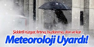 Meteoroloji gün gün uyardı!