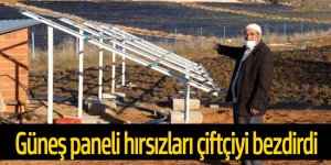 Konya'da tarla sulamak için kurulan güneş panellerini çalan hırsızlar bir ilçeyi bezdirdi.