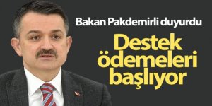 140 milyon liralık destek bugün hesaplara aktarılacak