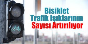 Bisiklet Şehri Konya’da Bisiklet Trafik Işıklarının Sayısı Artırılıyor