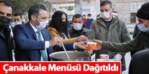 Çanakkale Menüsü Dağıtıldı