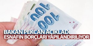 Esnafın borçları yapılandırılıyor