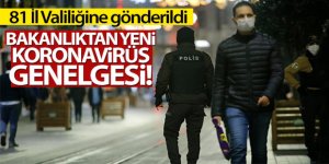 81 valiliğine, 'Tedbirlerin Gözden Geçirilmesi' konulu genelge