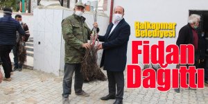 Konya Büyükşehir Belediyesi ve Halkapınar Belediyesi Fidan Dağıttı