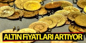 Altın fiyatları artıyor!